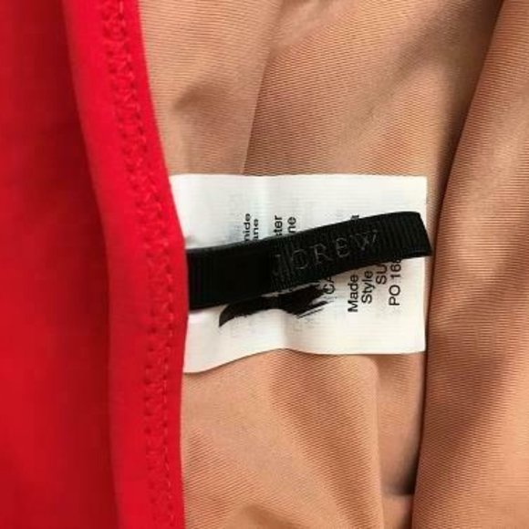 J.Crew $118 Scalloped V-Neck One-Piece F0762 - Picture 5 of 8